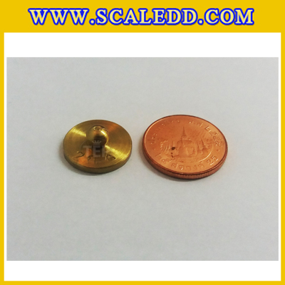 ตุ้มน้ำหนักทองเหลืองมาตรฐาน2g สำหรับสอบเทียบเครื่องชั่งน้ำหนักดิจิตอลทุกชนิด สอบเทียบน้ำหนักชั่งไม่เกิน2g