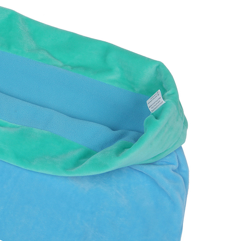 ผ้าห่มหางนางเงือก สีฟ้า