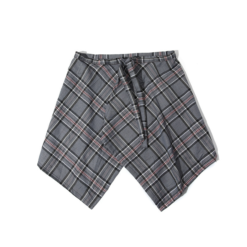 พร๊อพเสริม เต้นผ้าผูกเอวลายสก็อต คาดเอวสำหรับเต้นแจ๊ส-สตรีทแดนซ์ สไตล์เน็ตไอดอล