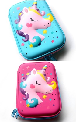 กล่องดินสอ ลายนูน 3 มิติ ลายหน้ายูนิคอนใหญ๋