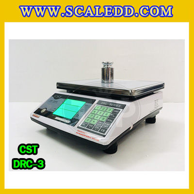เครื่องชั่งนับจำนวน3kg ตาชั่งนับชิ้นงาน 3kg พิกัดน้ำหนัก 3kg ความละเอียด 0.1g ยี่ห้อ CST รุ่น DRC