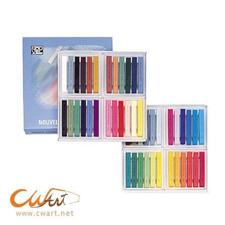 สีชอล์คแท่งNouvel รุ่น 48สี