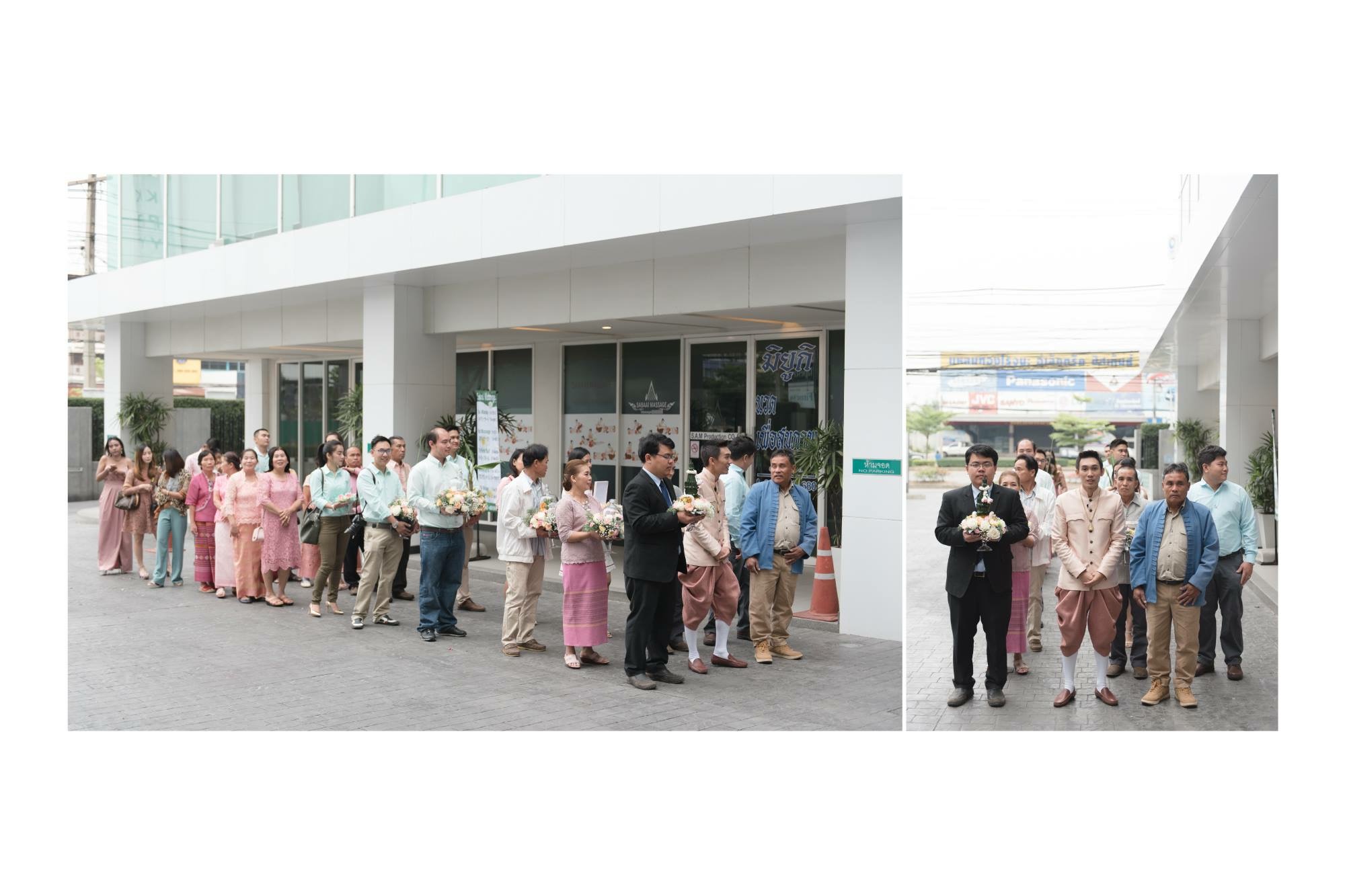 ขันหมากแก้วสไตร์โมเดิร์น งานแต่งคุณกิ๊ฟคุณเสก 4.02.61