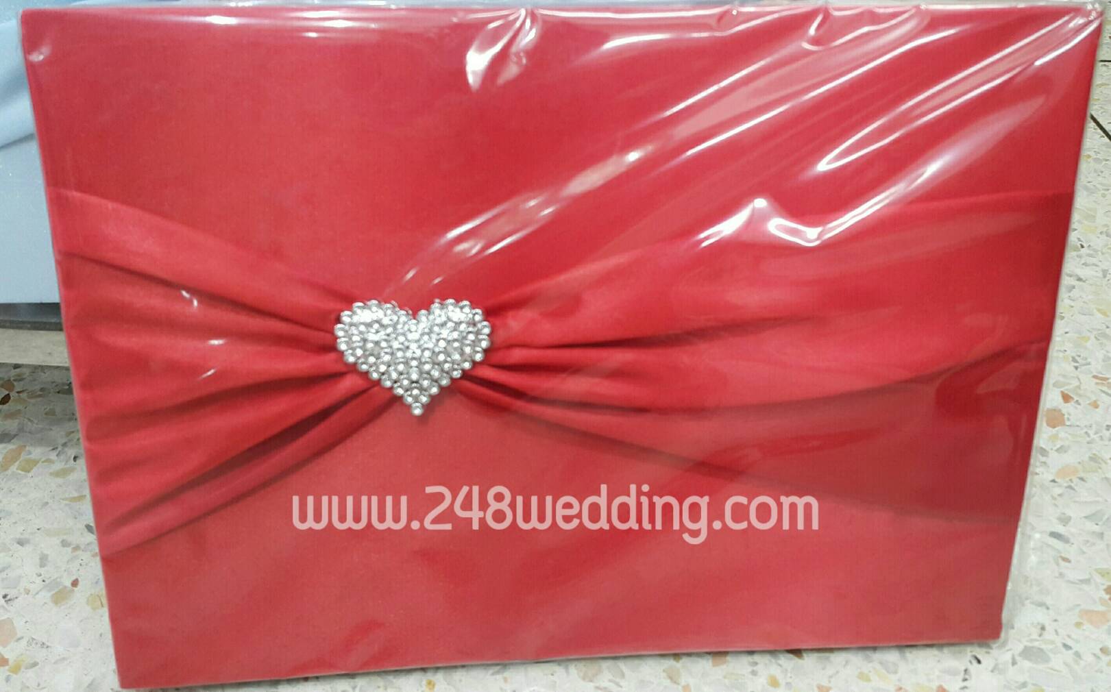 สมุดอวยพร (สีแดง)