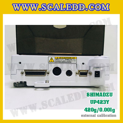 เครื่องชั่งดิจิตอล ทศนิยม 3 ตำแหน่ง รุ่น UP423Y 420gx0.001g เครื่องชั่งละเอียดสูง420g เครื่องชั่งน้ำหนัก420g ตาชั่ง420กรัม พิกัดน้ำหนัก 420g ความละเอียด 0.001g ยี่ห้อ SHIMADZU รุ่น UP423Y