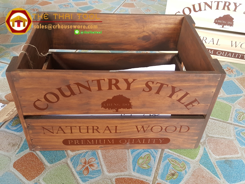ลังไม้ รุ่น รุ่น Butterfly-S รหัสสินค้า 005- BOX-BUTTERFLY-S Wooden crate Butterfly-S Code : 005-BOX-BUTTERFLY-S