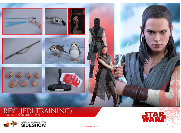 HOTTOYS - Star Wars The Last Jedi - Rey (Jedi Training Version)