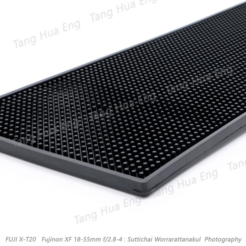 ยางรองแก้ว ขนาด 8x24 นิ้ว สีดำ BMAT-W-BLK