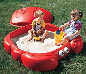 กระบะทรายปู STEP 2 Crabbie Sandbox พร้อมฝาปิด