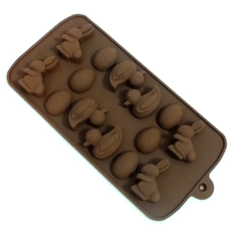 พิมพ์ซิลิโคน รูปกระต่าย/ไข่/เป็ด Silicone mold