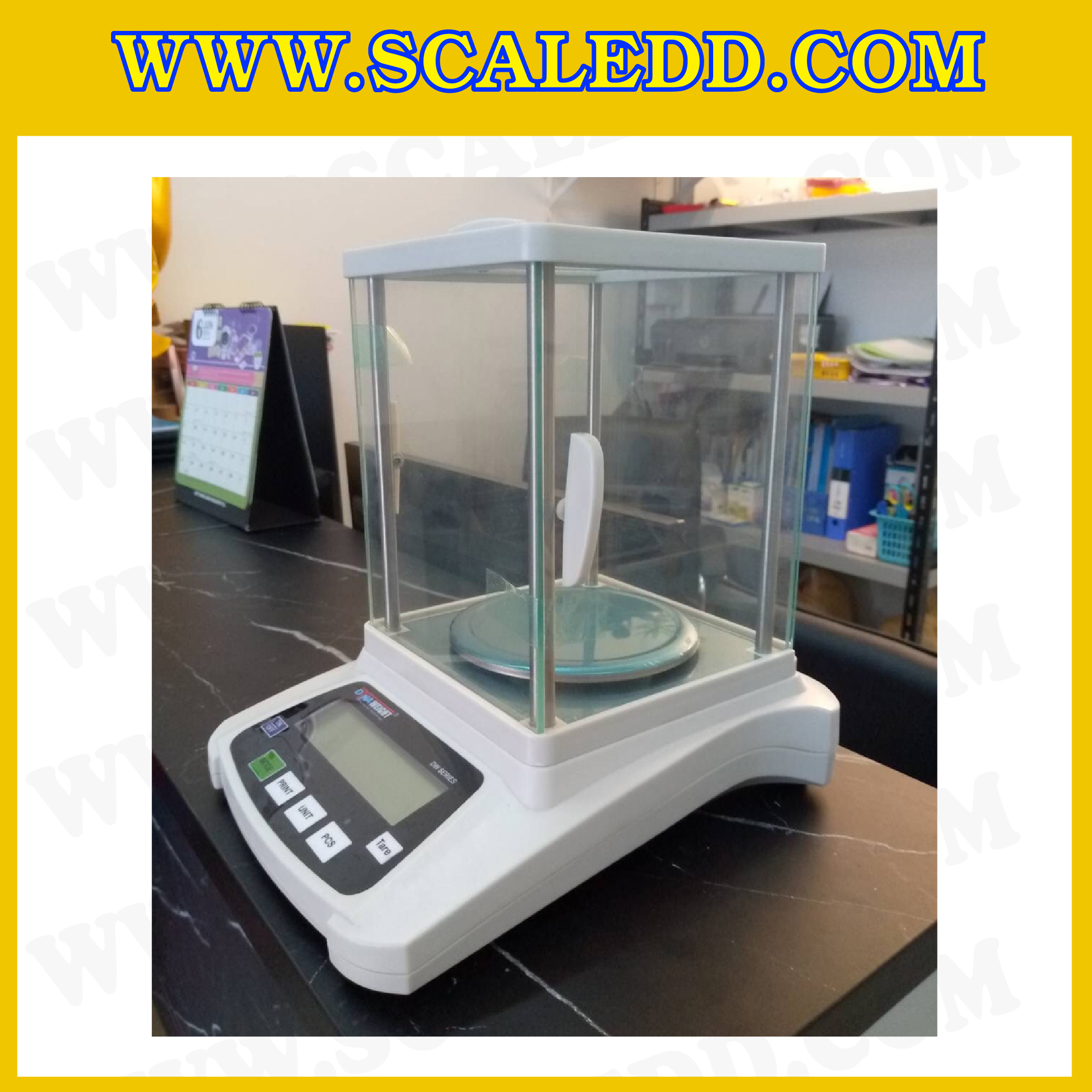 เครื่องชั่งละเอียดสูง1000กรัม เครื่องชั่งน้ำหนักดิจิตอล1000g เครื่องชั่งทศนิยม 2 ตำแหน่ง ตาชั่ง1000g ความละเอียด 0.01g DynaWeight รุ่น DW1000