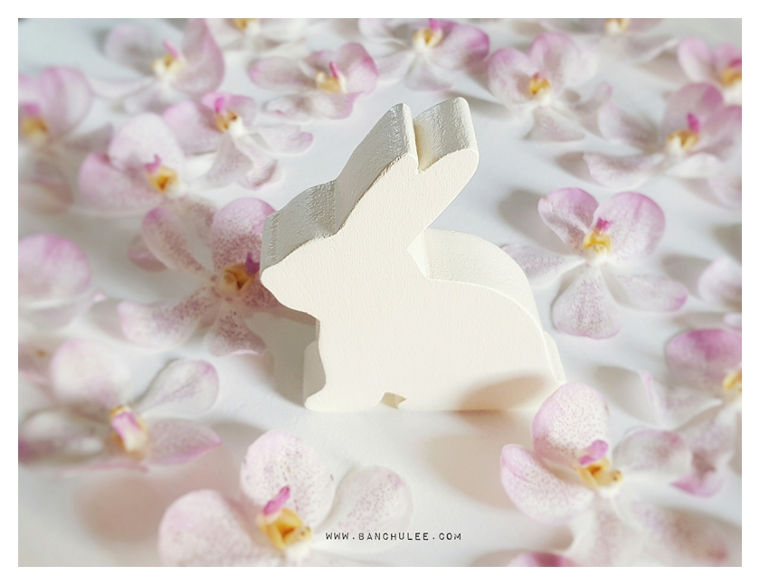 Wooden Bunny - Shredded Wheat