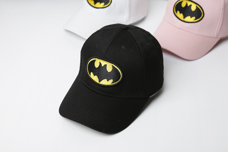 หมวกเด็ก แก๊ปแบทแมน สีดำ** สินค้าเข้า 18/7/18