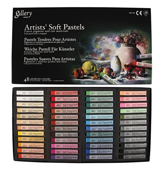 ชุดสีชอล์ค Mungyo Gallery Artists' Soft Pastel 48สี