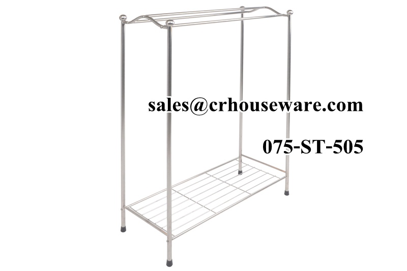 ขาตั้งแขวนผ้าสแตนเลส 075-ST-505