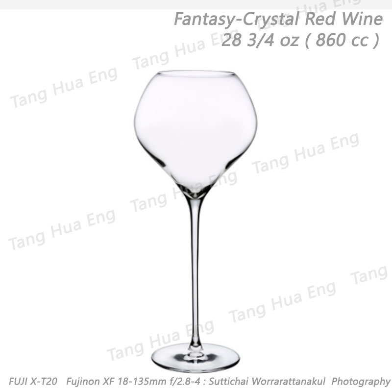 ( 6 ใบ ) แก้วไวน์แดง เนื้อคริสตัล Nude Fantasy-Crystal Red Wine 860 cc. #66140-1080839