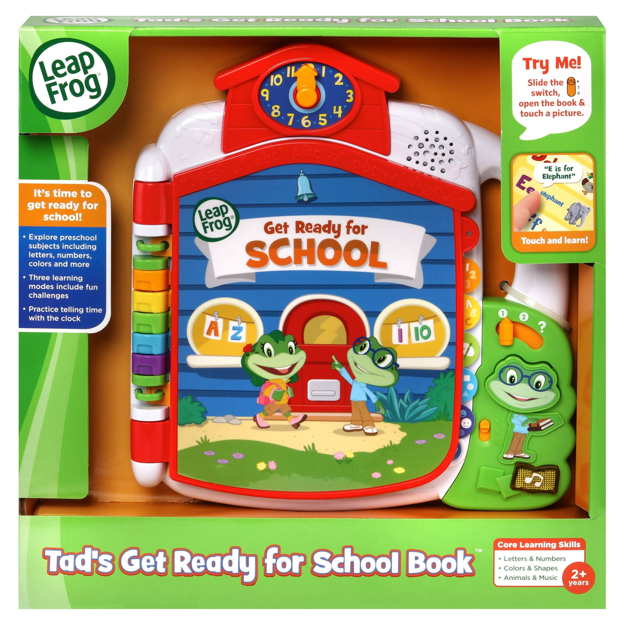 หนังสืออิเลคโทรนิคส์ Leap Frog Tad Get Ready For School Book