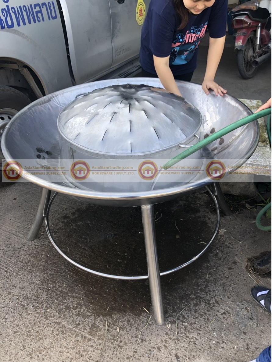 เตาย่างหมูกระทะยักษ์, หมูกระทะไซส์ใหญ่สุดสำหรับงานปาร์ตี้,Giant_Thai_BBQ_Size,火锅是特大号,非常大