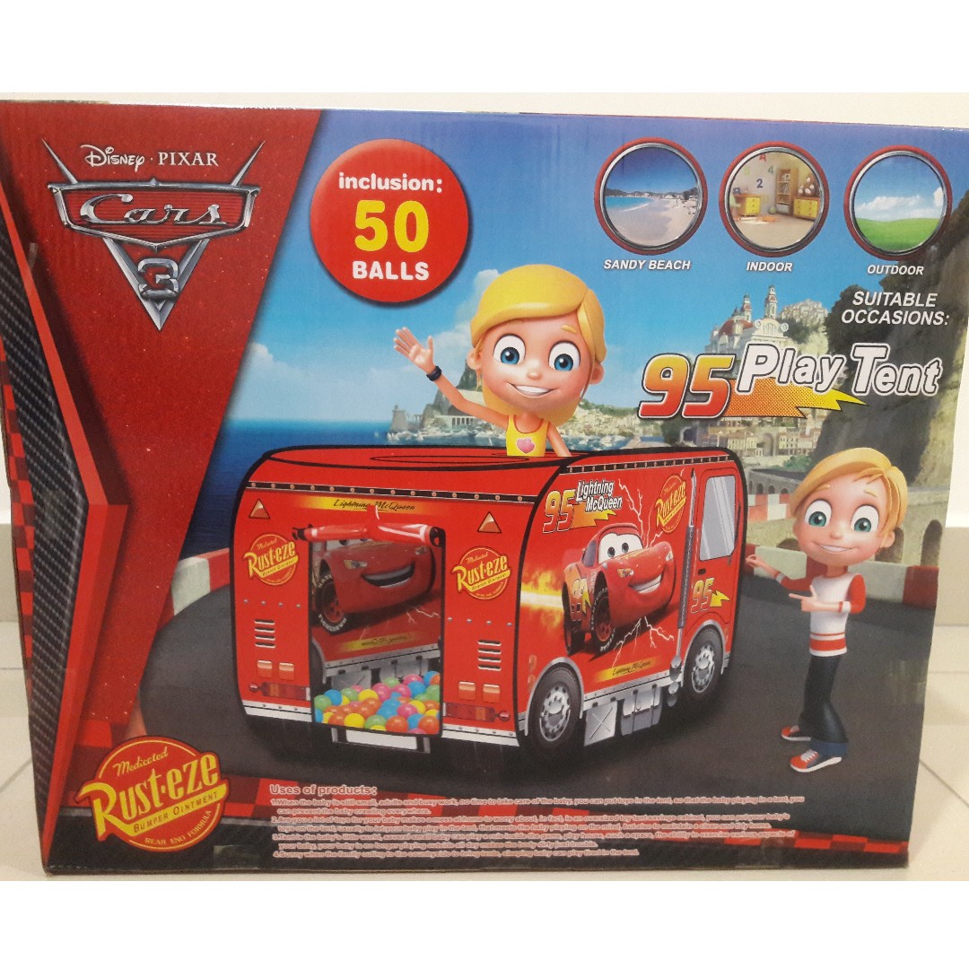 เต้นท์เด็กเล่น CARS 3 Play Tent