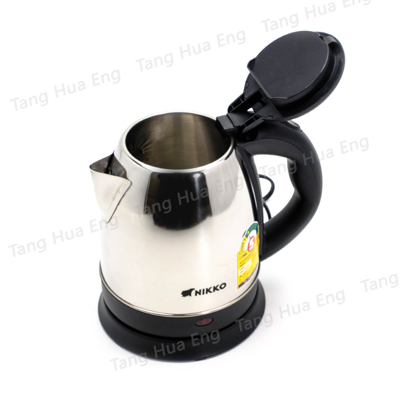 กาต้มน้ำไฟฟ้า 1.2 ลิตร สเตนเลส SUS304 ตรานิกโก้