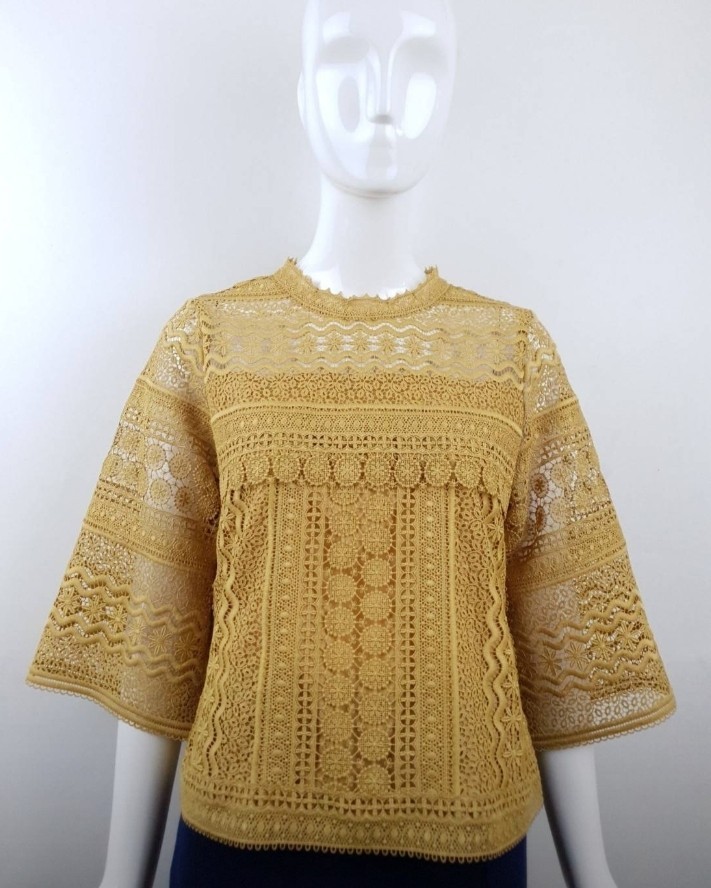 เสื้อลูกไม้ ลูกไม้ที่ถักทออย่าปราณีต ลายเสื้อลูกไม้ที่สวยงาม ทรงสวยสาวๆใส่ได้แบรนด์พิ้งบูติค