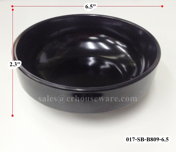 ชามก๋วยเตี๋ยวทรงซ้อนได้ สไตล์เกาหลีญี่ปุ่น 6.5" 017-SB-B809-6.5