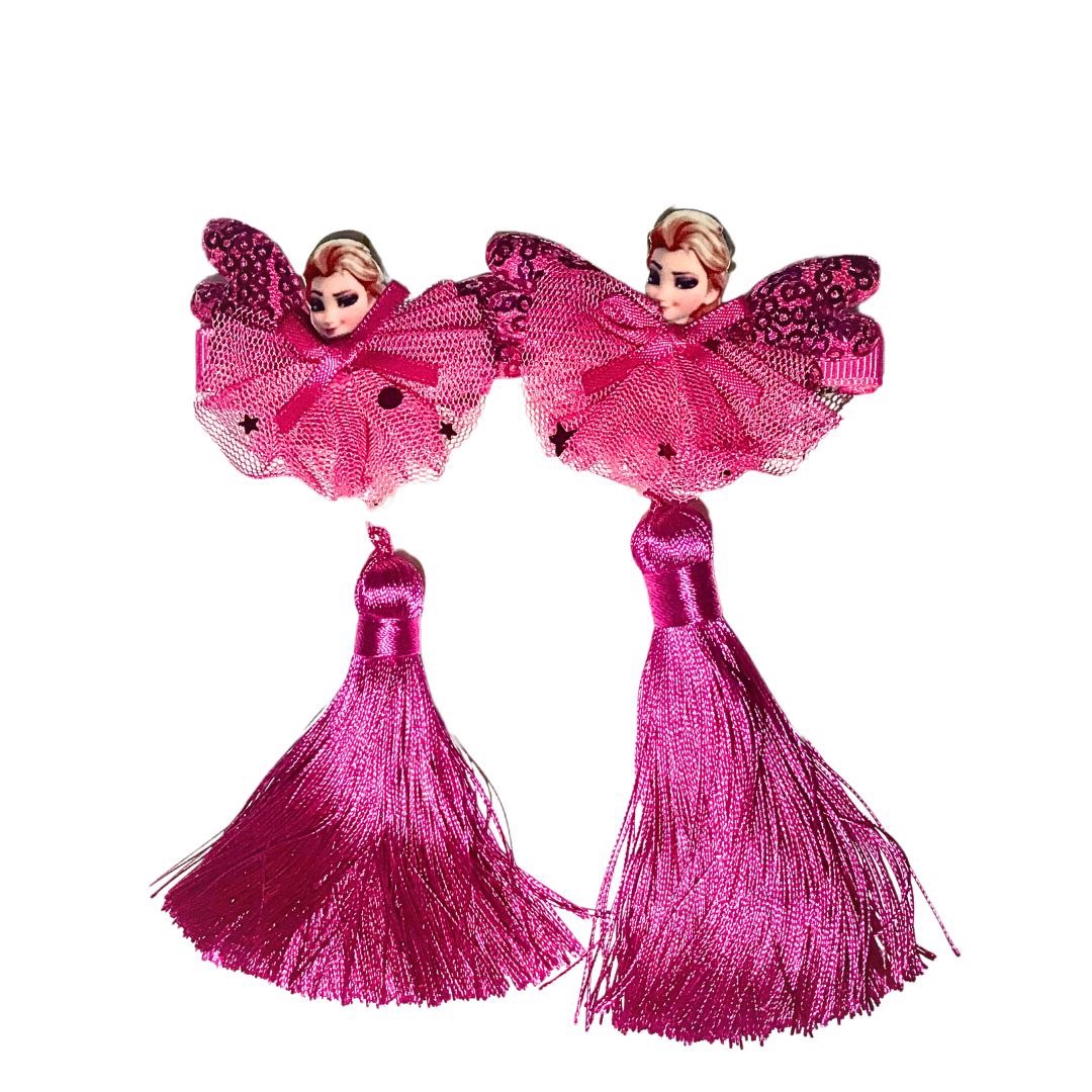 กิ๊บติดผมตรุษจีน แต่งผม พู่ห้อย คาดผม