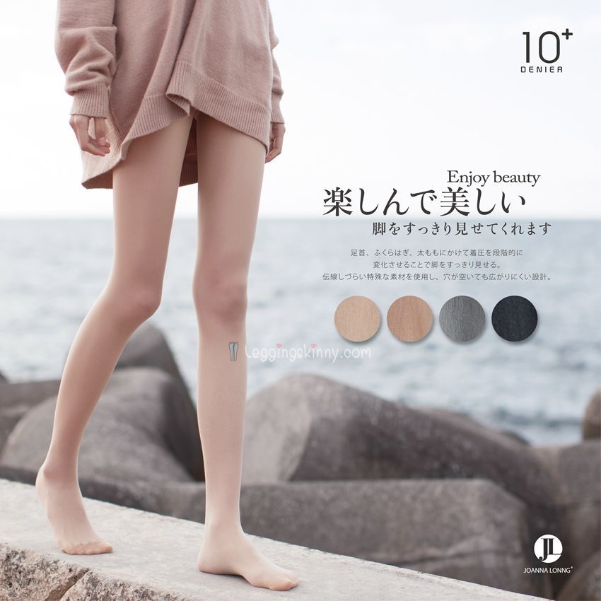 ถุงน่องญี่ปุ่น 10D by JOANNA LONNG มี 4 สี