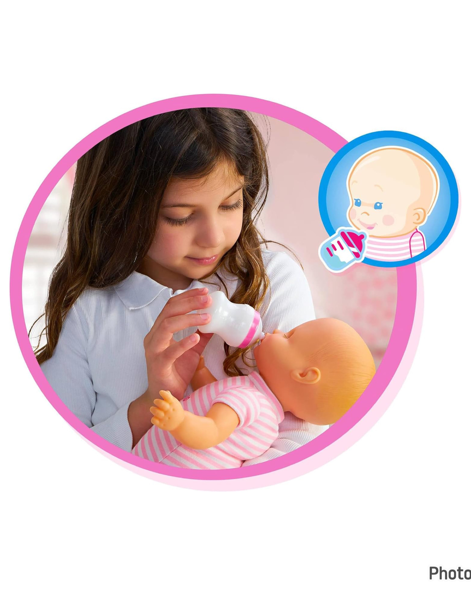 เปลเลี้ยงเด็กมาพร้อมกับตุ๊กตาขนาด 14 นิ้ว Nenuco Good Sleep Cradle with Baby Doll, Crib, and Accessories, 14” Doll
