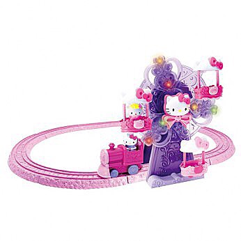 Hello Kitty Fun Fair Ferris Wheel with Train Set