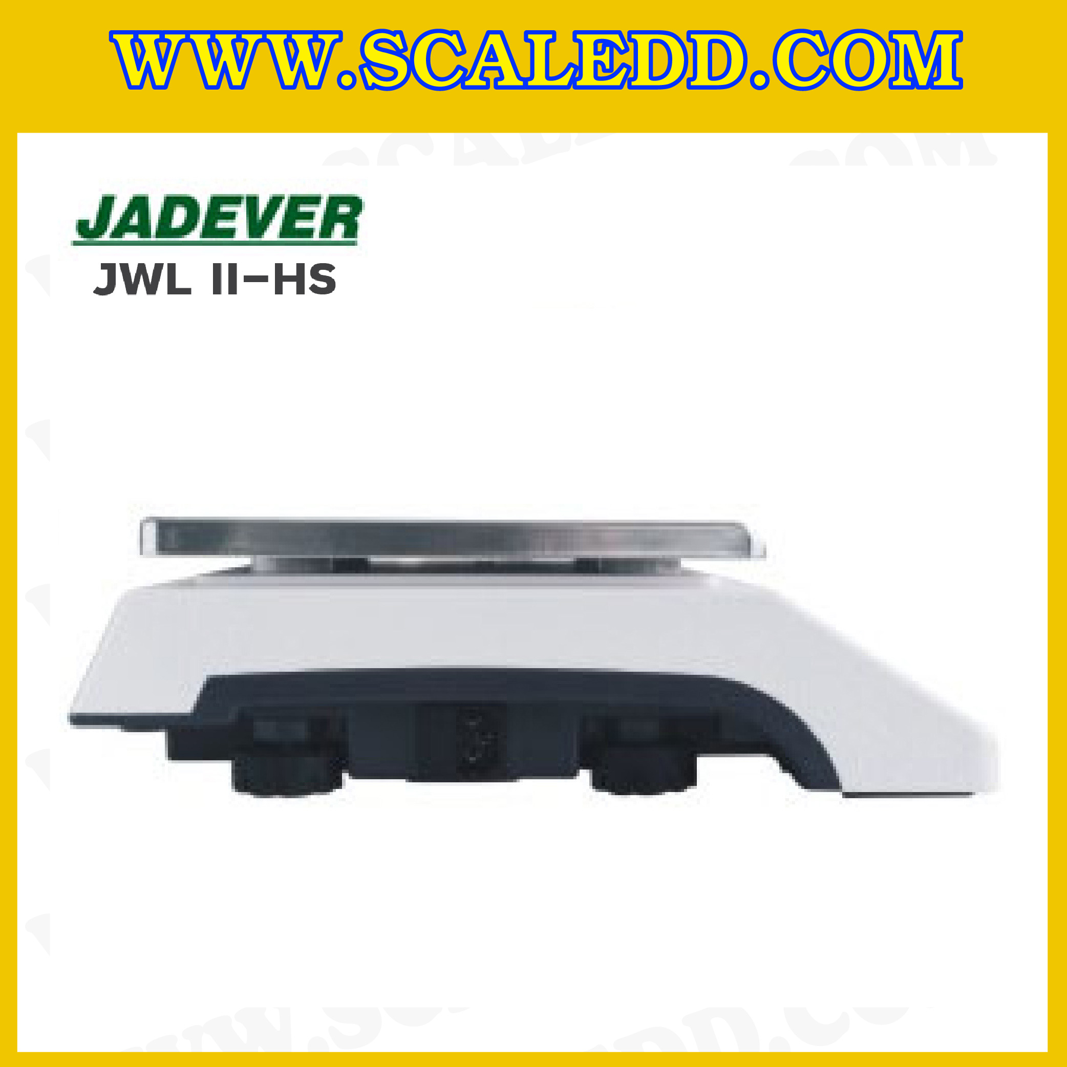 เครื่องชั่งดิจิตอล ยี่ห้อ JADEVER รุ่น JWL II-HS ค่าละเอียดพิเศษ (มีใบตรวจรับรองจากสำนักชั่งตวงวัด)