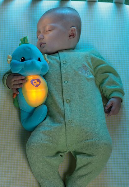 ม้าน้ำกล่อมนอน Fisher-Price Ocean Wonders Soothe and Glow Seahorse สีฟ้า