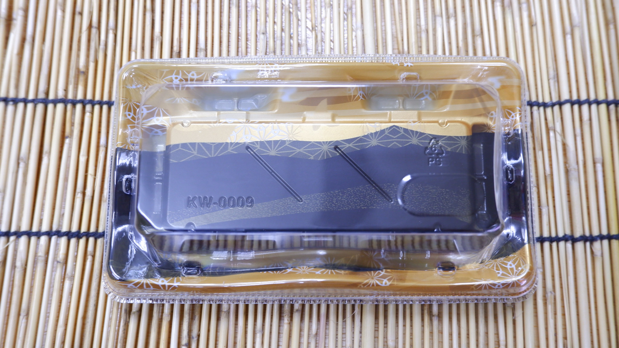 กล่องใส่อาหารญี่ปุ่น กล่องใส่ซาซิมิ กล่องใส่แซลมอน KW-0009 (50 pcs.)