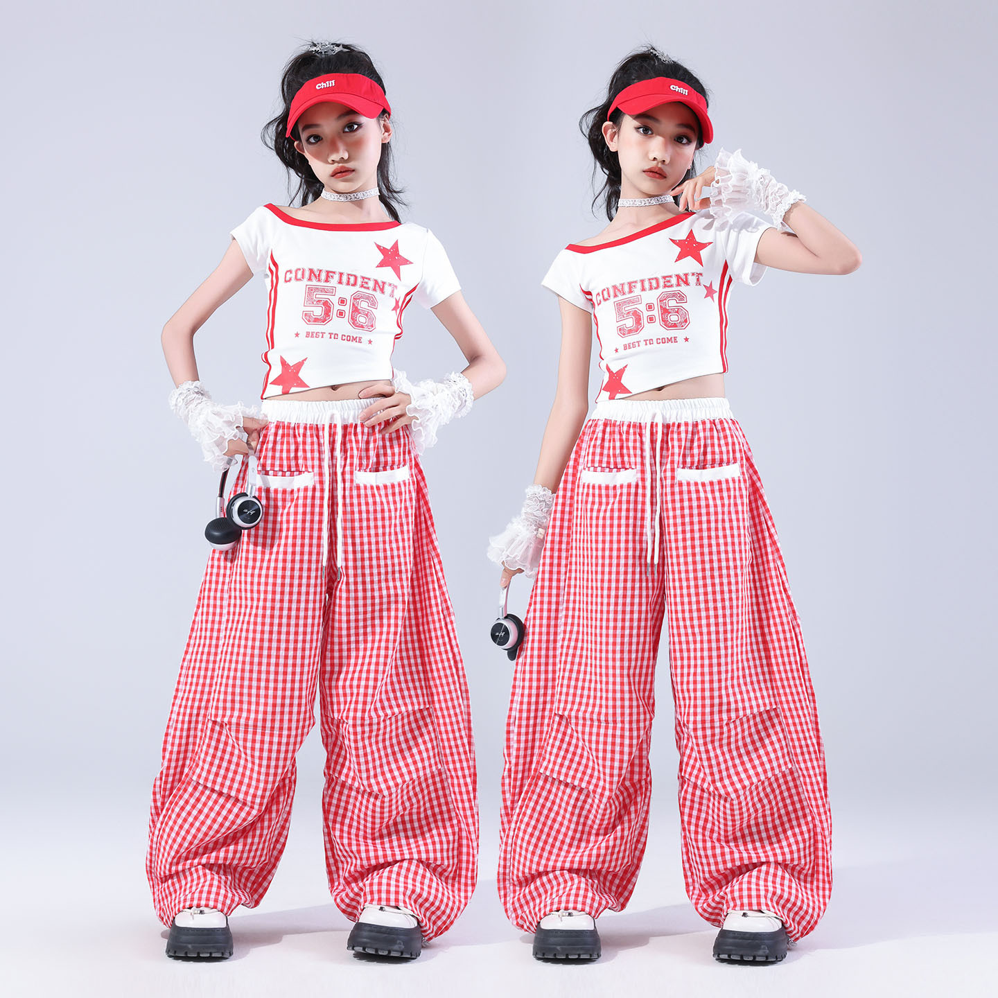 friendly4kidชุดเต้น เซ็ตเสื้อแขนสั้น+กางเกงขายาว**เปิดจอง