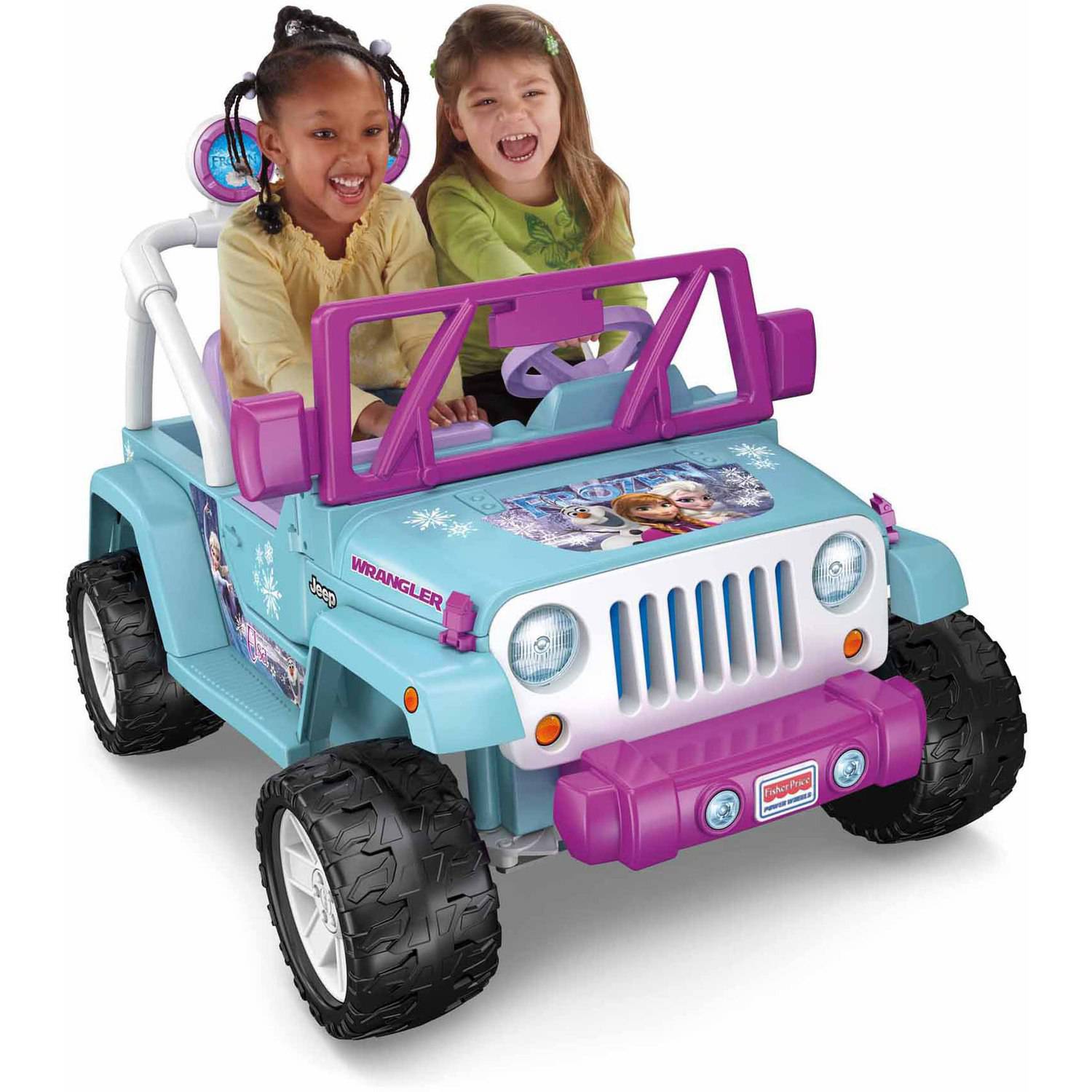 รถแบตเตอรี่ Power Wheels Disney Frozen Jeep Wrangler