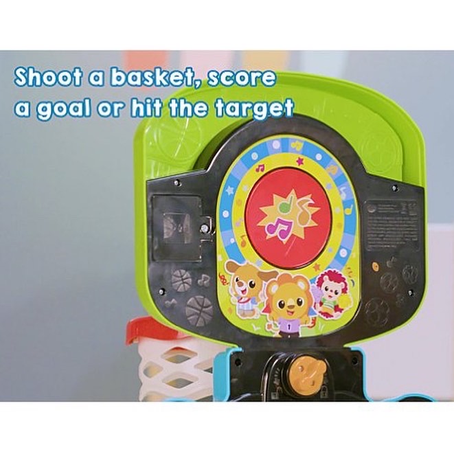 แป้นบาส ที่ยิงเป้าและประตูบอล VTech 3-in-1 Sports Centre