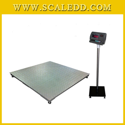 เครื่องชั่งตั้งพื้นขนาดใหญ่3ตัน เครื่องชั่ง3ตัน เครื่องชั่งน้ำหนักดิจิตอล3ตัน เครื่องชั่งน้ำหนัก3000กิโล ตาชั่ง3ตัน พิกัด3000kg ละเอียด500g รุ่น A12E ขนาดแท่น FW 200x200cm.