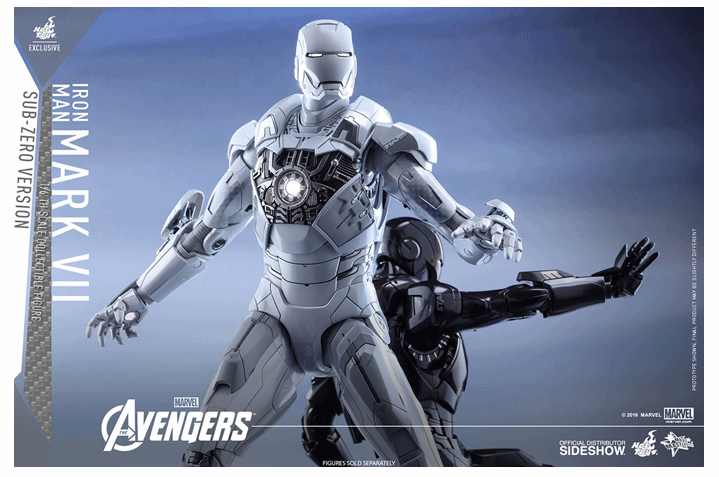 HOTTOYS - Avenger - Iron Man Mark 7 (Sub-Zero Version)