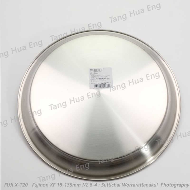 ถาดกลม 14 นิ้ว ตราหัวม้าลาย