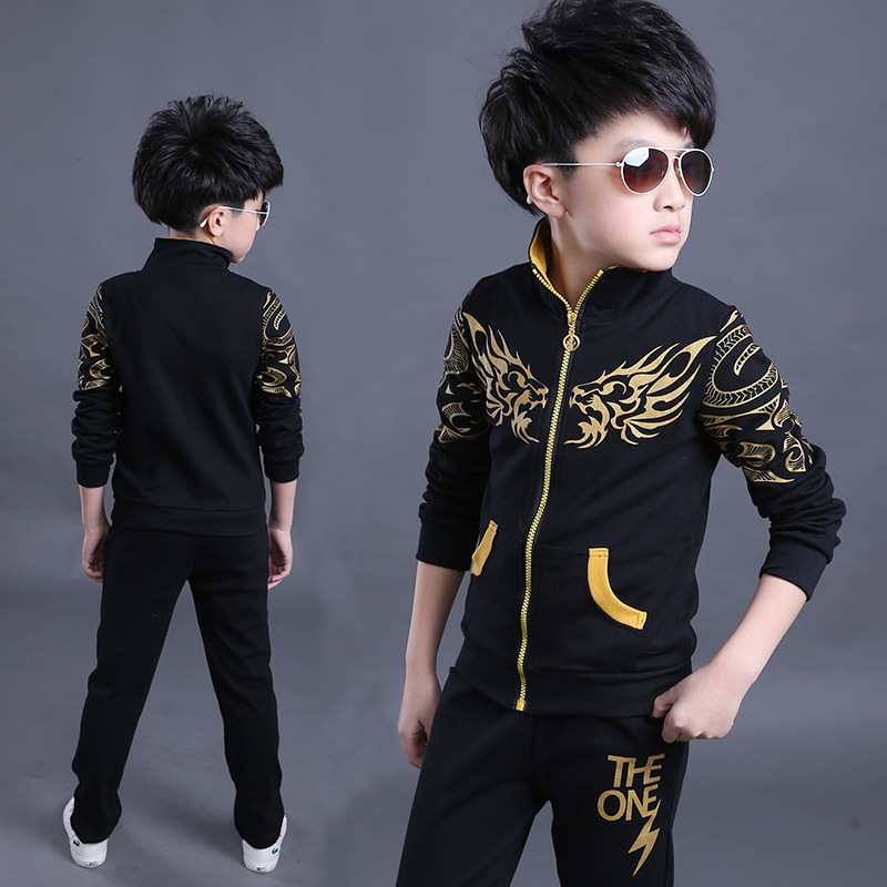 เซ็ตเสื้อกันหนาว สีดำ-เหลือง