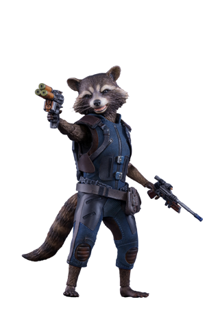 HOTTOYS - Guardians of the Galaxy Vol. 2 - Rocket Raccoon & Baby Groot