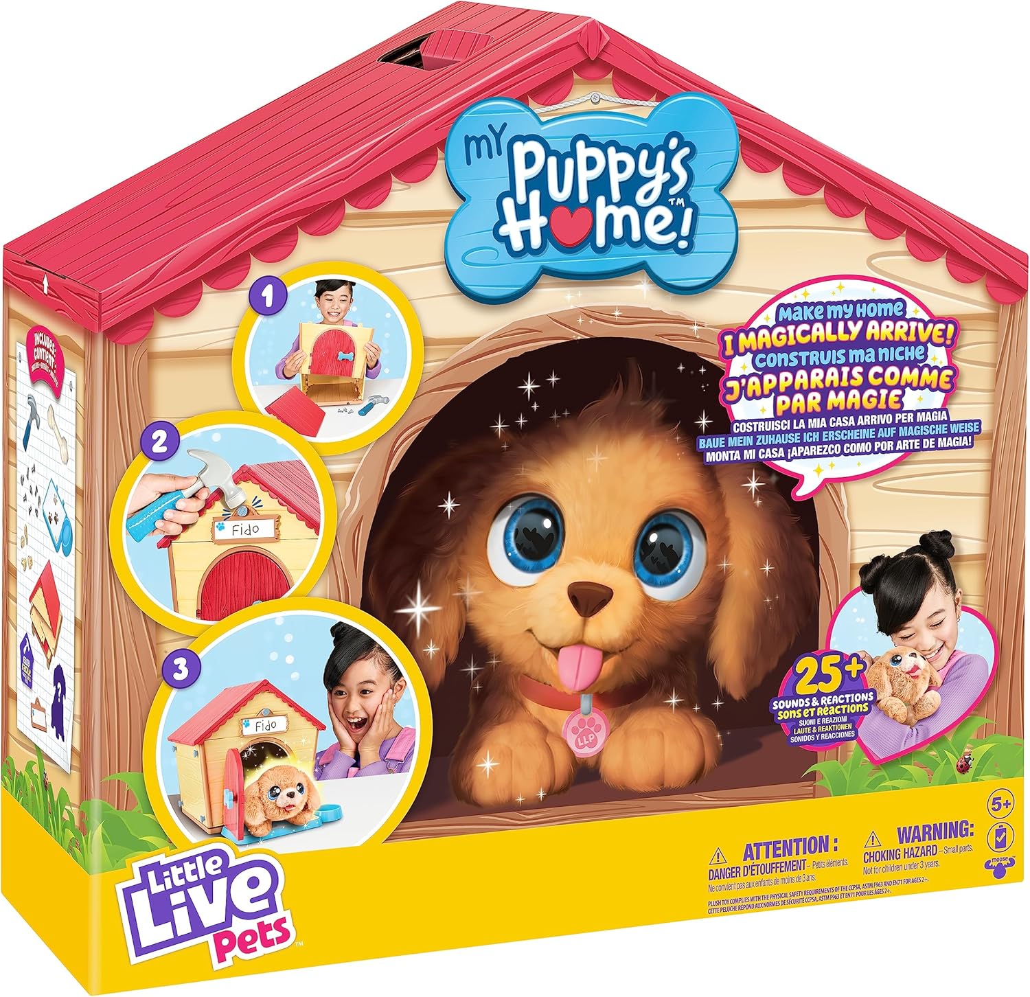 ตุ๊กตาเซอร์ไพรส์ My Puppy‘s Home Interactive Puppy and Kennel