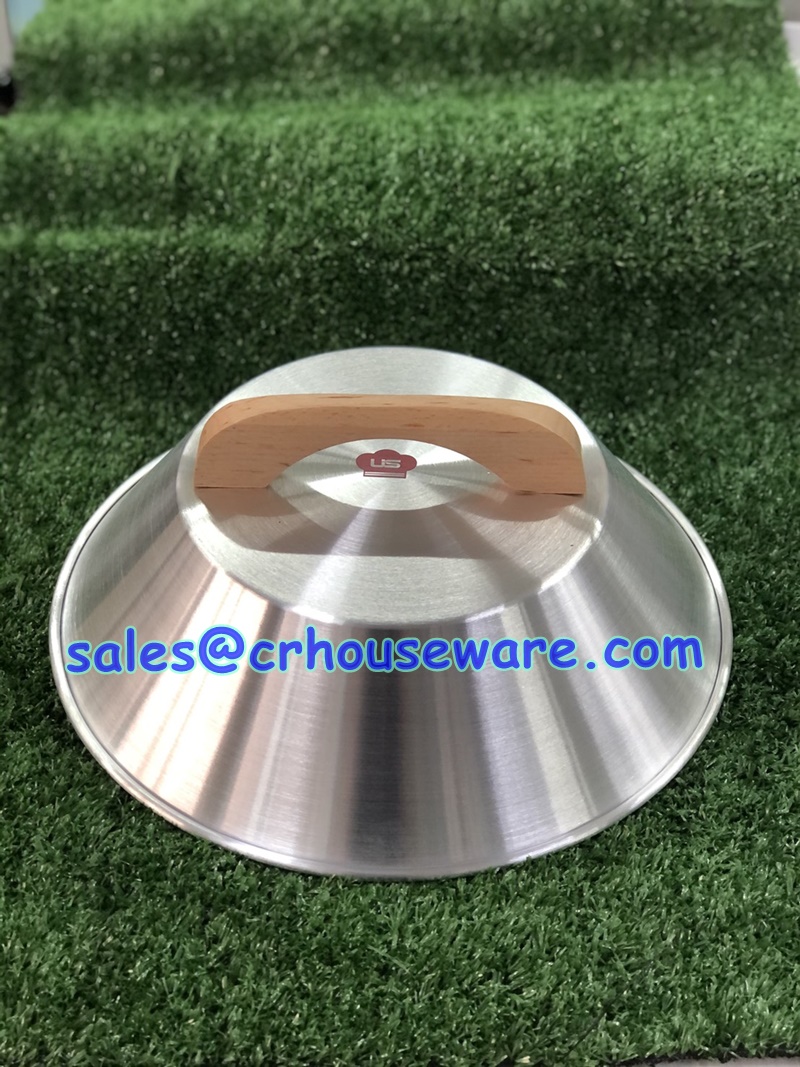 ฝาครอบกระทะอลูมิเนียม 33 ซม.รหัสสินค้า 008-US-LID-33