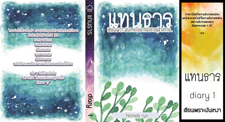 แทนธาร By Nishida Ryo เล่ม 1 มัดจำ 350b. ค่าเช่า 70b.