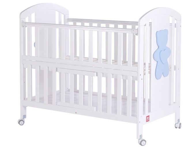 TP21055 (WD9ฺA) เตียงไม้สีขาว White Delux สำหรับเด็ก มัลติฟังชั่น สไตล์ยุโรป สินค้าคุณภาพ ไม่มีลิ้นชัก