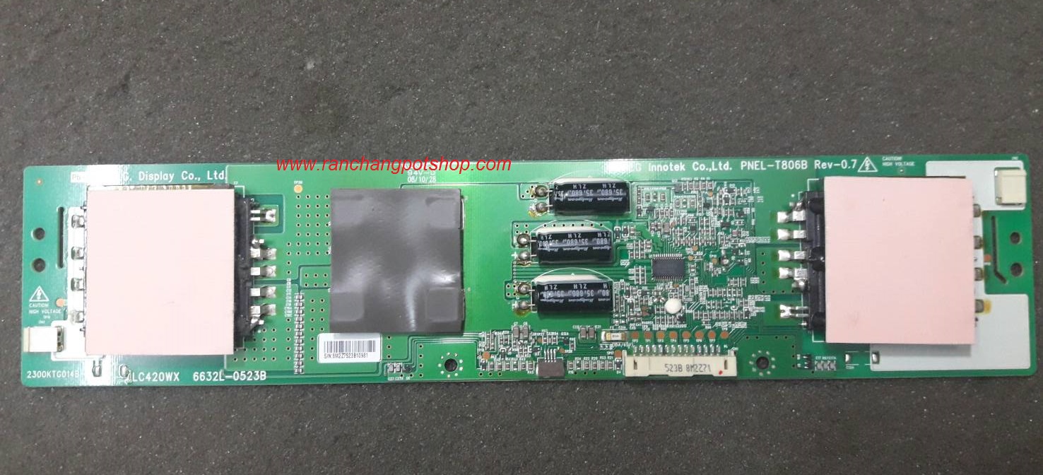 inverter LC420WX 6632L-0523B ,PANEL LG PNEL-T806B Rev-0.7