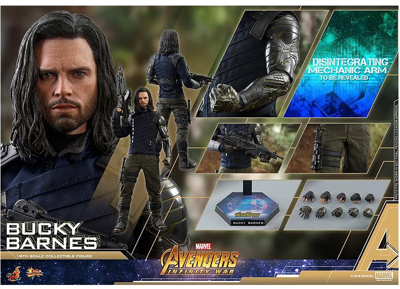 HOTTOYS - Avengers: Infinity War - Bucky Barnes