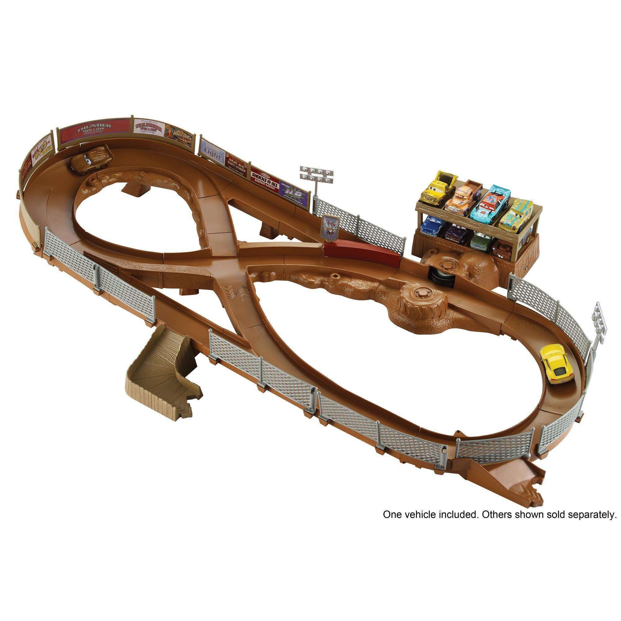 Disney Pixar Cars 3: Thunder Hollow Criss-cross Track Set