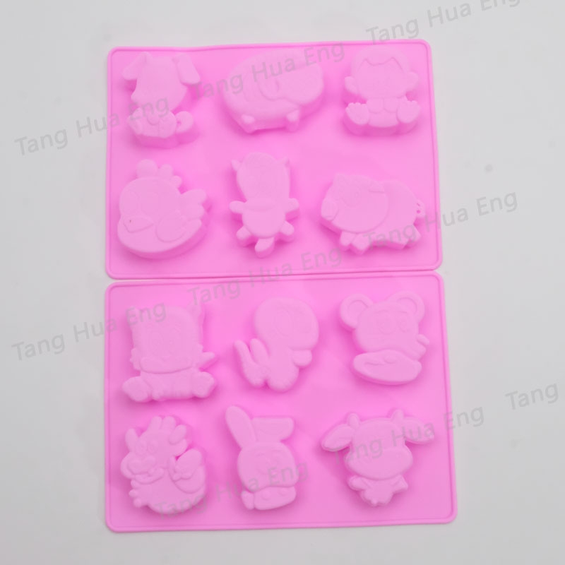 พิมพ์ซิลิโคน ช๊อคโกแลต 12 ราศี ( จีน ) TC3377