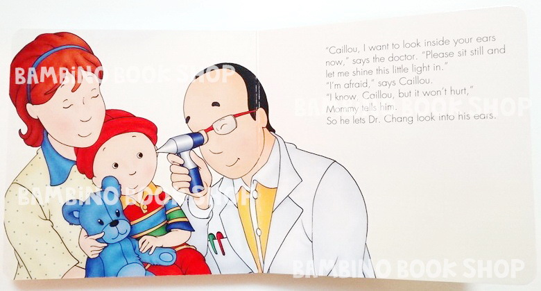 หนังสือนิทานคายูเรียนรู้สิ่งใหม่ "คายูไปหาหมอ" / Caillou: At the Doctor
